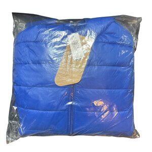 Gap Kids Lightweight PrimaLoft Puffer Jacket - Royal Blue - XXL (14-16)